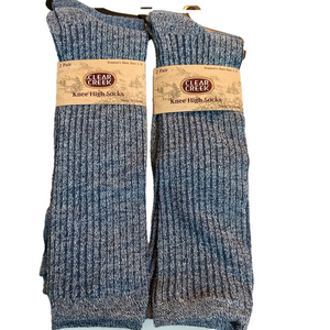 Clear Creek Woman’s Knee High Socks 4 Pairs Size 9 - 11 NWT